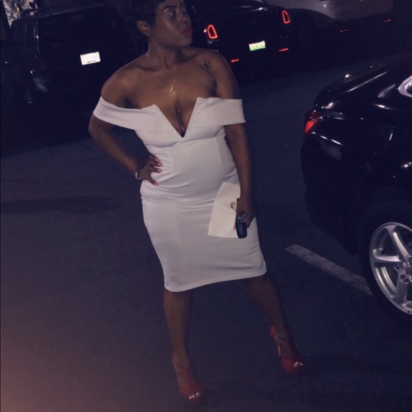 Red Lace Heels size 8 - Picture 5 of 5